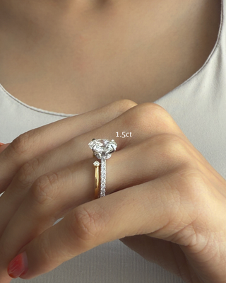 Lab Grown Diamond Reign Oval Ring