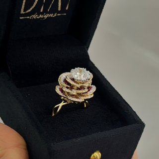 Lab Grown Diamond The Rose Octagon™ Ring