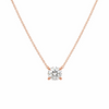 Round Prong Necklace