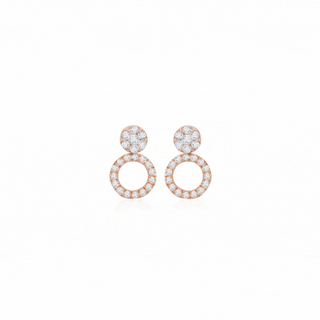 Lab Grown Diamond Round Signature 3-in-1 Earrings