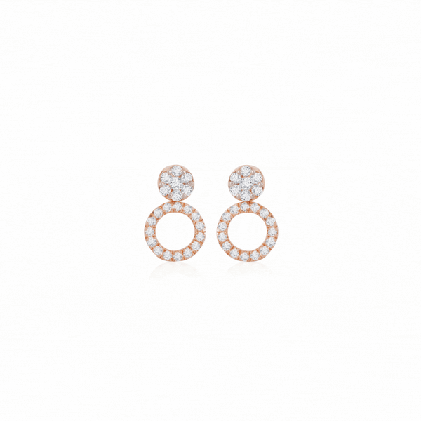 Round Signature 3-in-1 Earrings