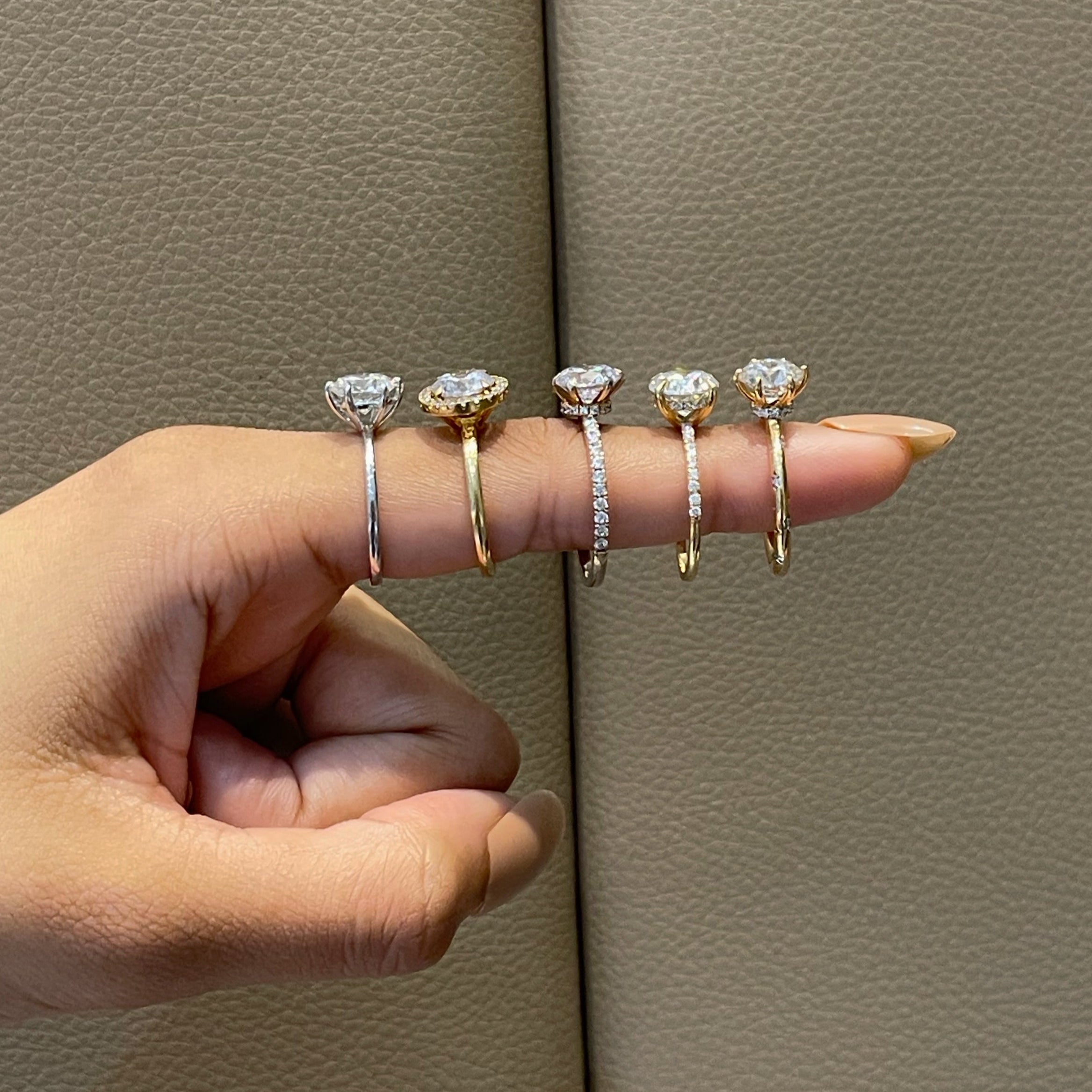 Cube Round Ring – DiAi Designs - Main Image