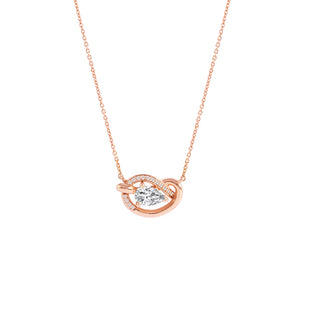 The Sculpted Knot Necklace