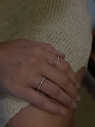 Lab Grown Diamond Toi Et Moi Serpent Ring