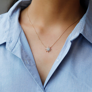 Shop Diamond North Star Necklace | Polaris Necklace Online
