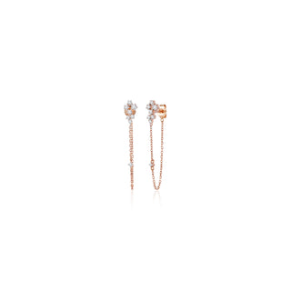 RTS Starlight Diamond Chain Earrings
