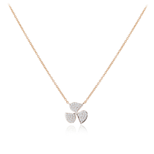 Sweet Petal Pendant Necklace