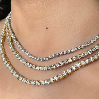 Classic Diamond Tennis Necklace (0.25cts)