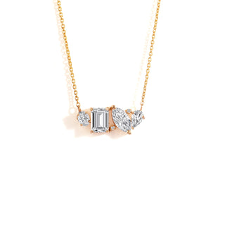RTS The Collective Cuts Solitaire Necklace