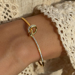 The Knot Bangle Bracelet