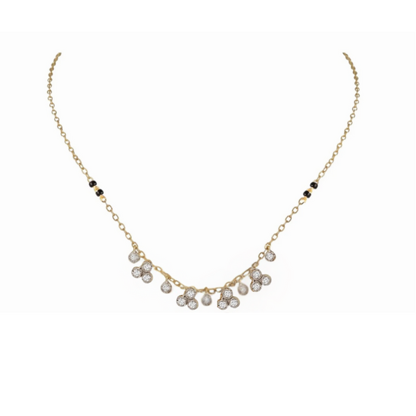 Raindrop Diamond Mangalsutra