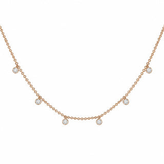 Lab Grown Diamond Snowball Necklace