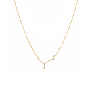 Lab Grown Diamond Zodiac Necklace