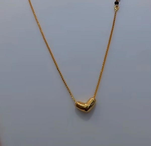 The Custom Bubble Heart Pendant