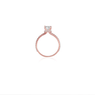 Lab Grown Diamond Reign Radiant Ring